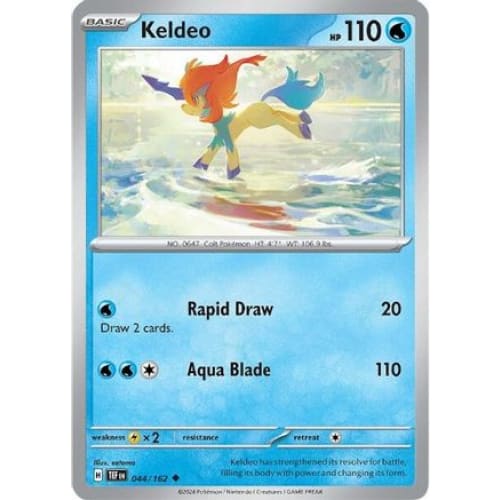 Keldeo (44) Uncommon - Single