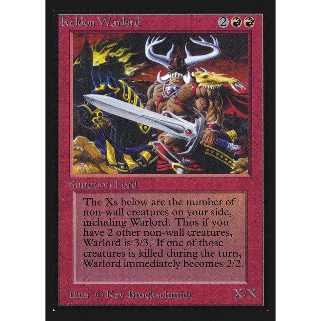Keldon Warlord (CEI-161) - Single