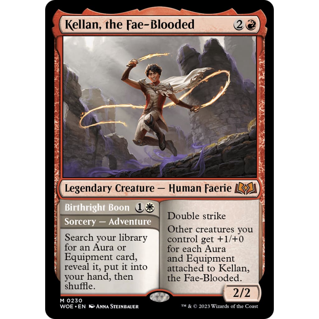 Kellan the Fae-Blooded // Birthright Boon (WOE-230) - Single