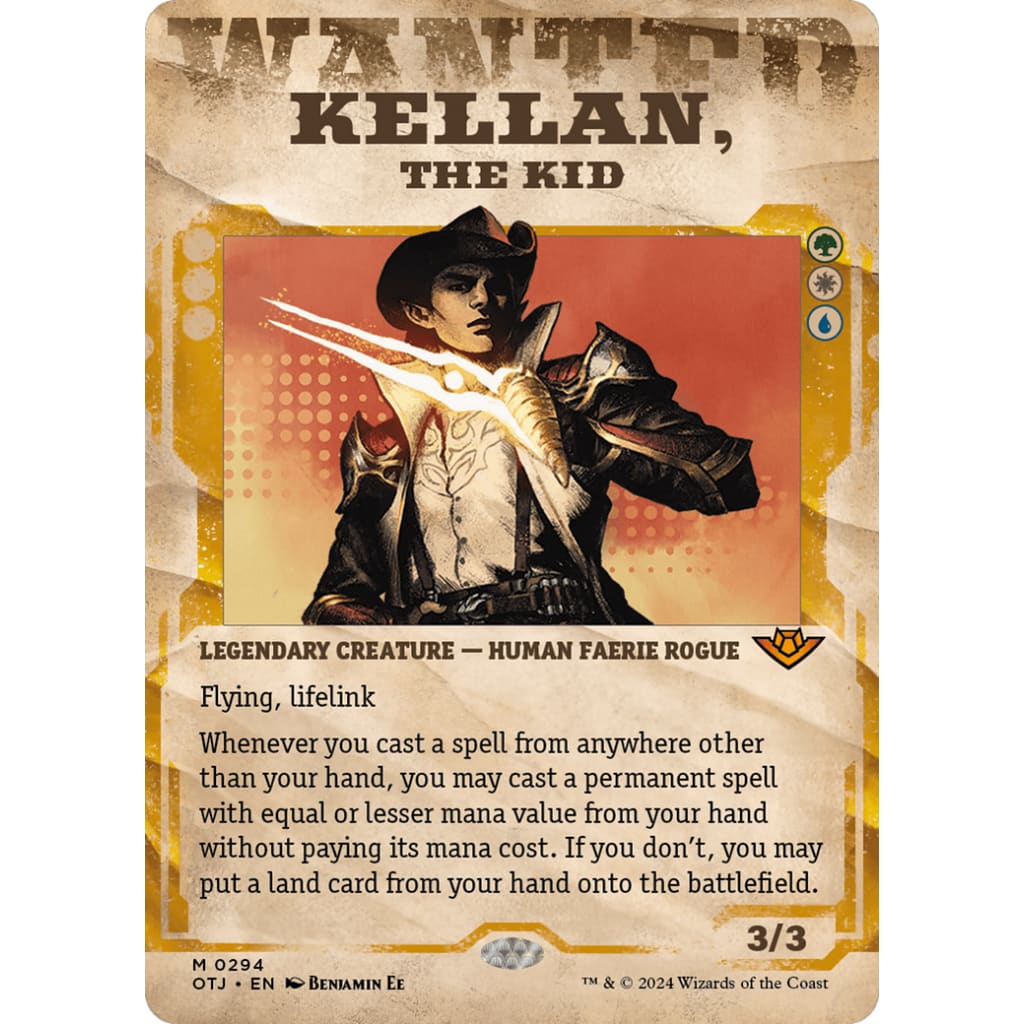 Kellan the Kid (OTJ-294): (Showcase) (Borderless) - Single