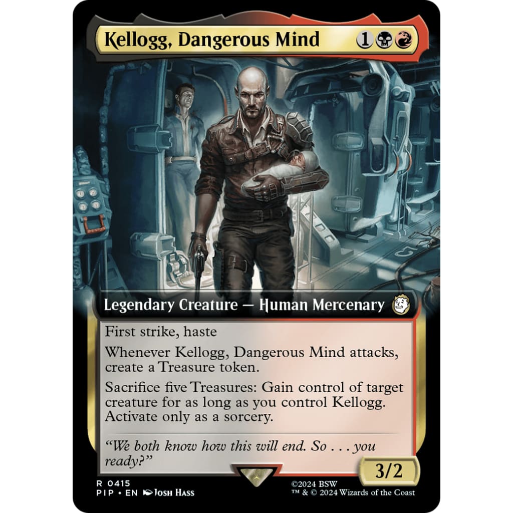 Kellogg Dangerous Mind (PIP-415): (Extended Art) - Single