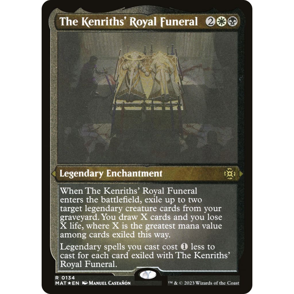 The Kenriths’ Royal Funeral (MAT-134) Etched Foil - Single