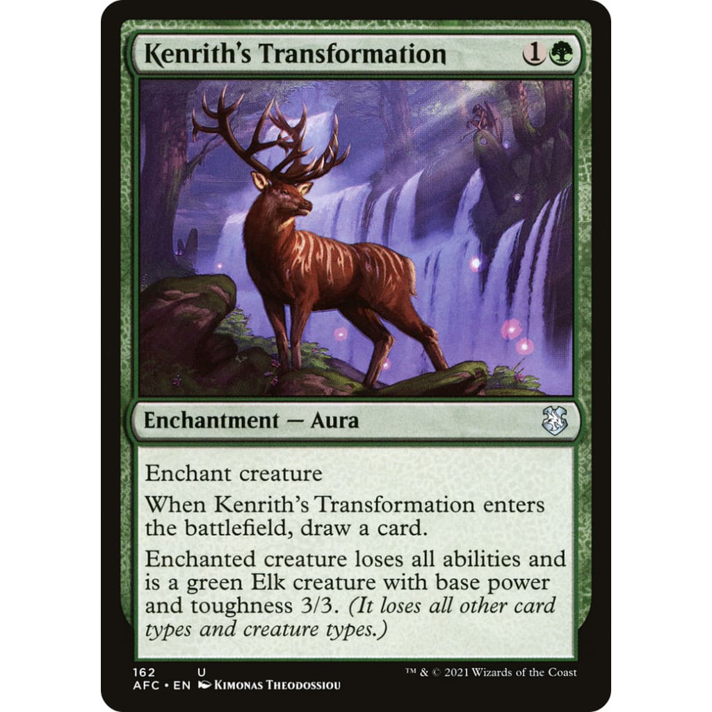 Kenrith’s Transformation (AFC-162) - Single