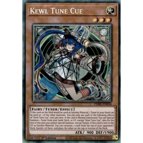 Kewl Tune Cue (CR) - PHRE-EN034 Collector’s Rare 1st