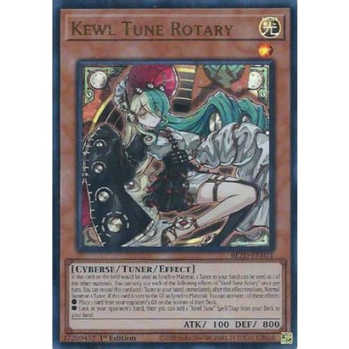 Kewl Tune Rotary - BLZD-EN021 Ultra Rare 1st Edition
