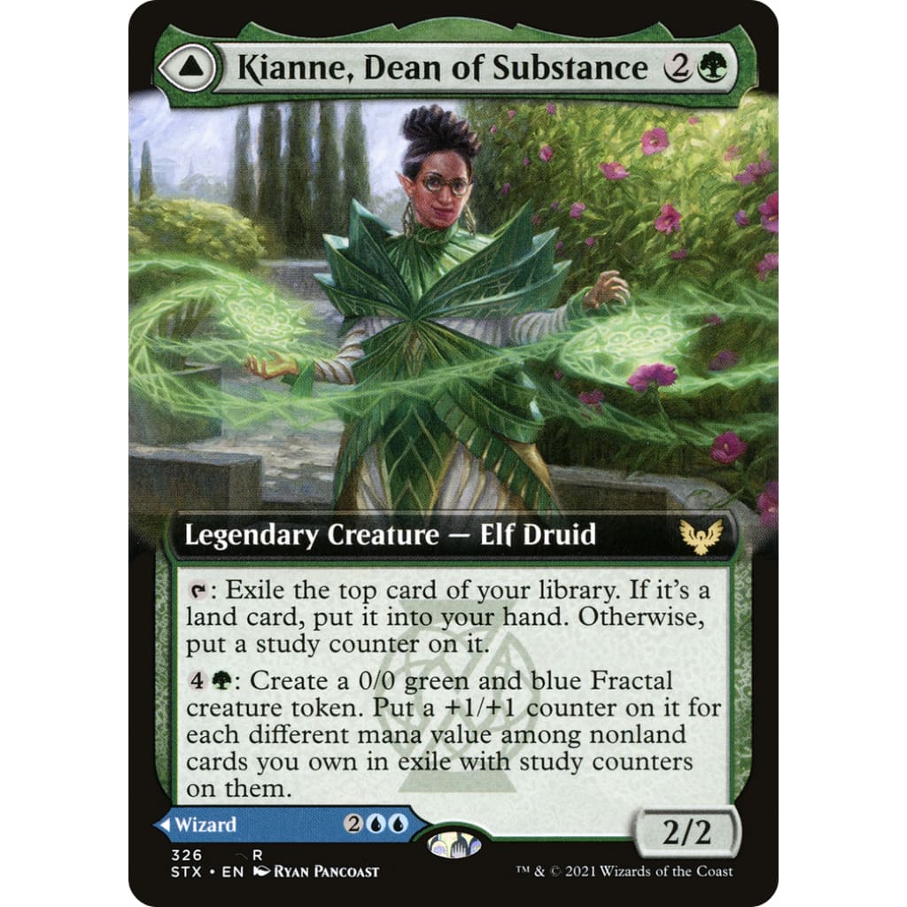 Kianne Dean of Substance (Extended Art) (STX-326): - Single