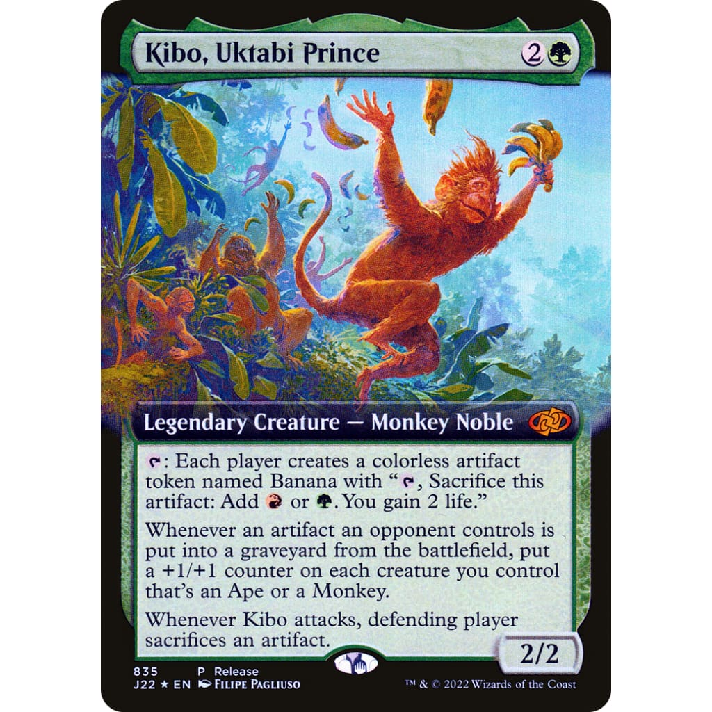 Kibo Uktabi Prince (J22-835): (Extended Art) Foil - Single