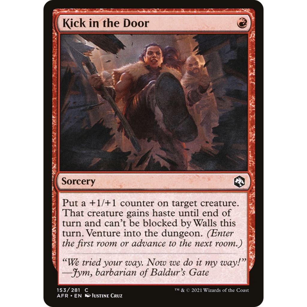 Kick in the Door (AFR-153) Foil - Single