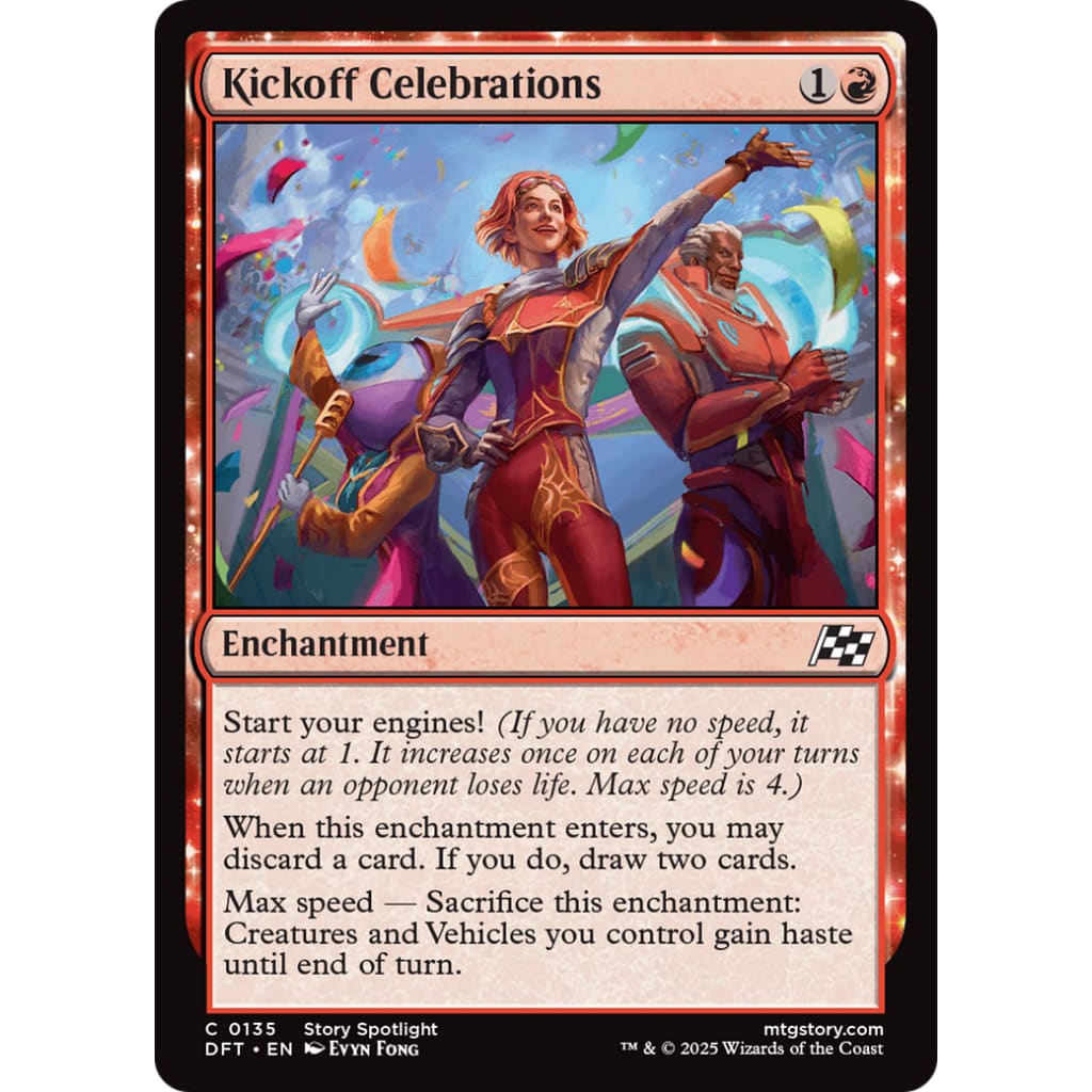 Kickoff Celebrations (DFT-135) Foil - Single