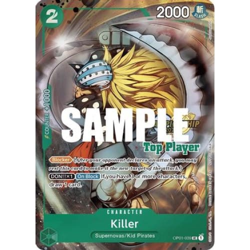 Killer (CS 2023 Top Players Pack) OP01-039 UC One Piece