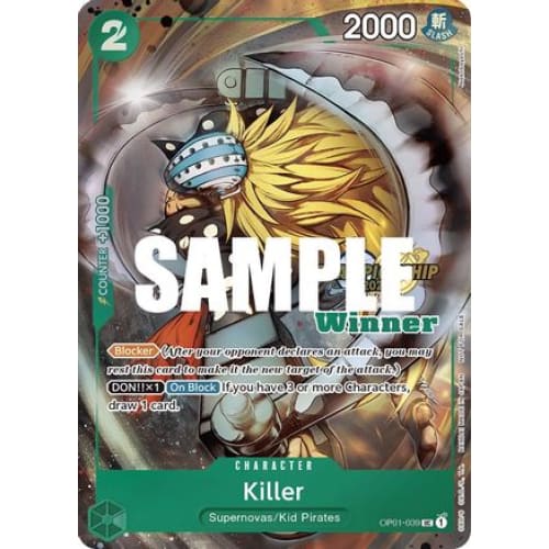 Killer (CS 2023 Top Players Pack) [Winner] OP01-039 UC