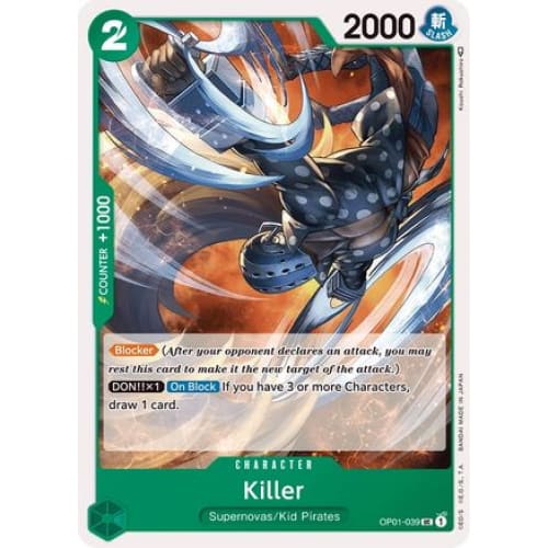Killer OP01-039 UC Romance Dawn - Single
