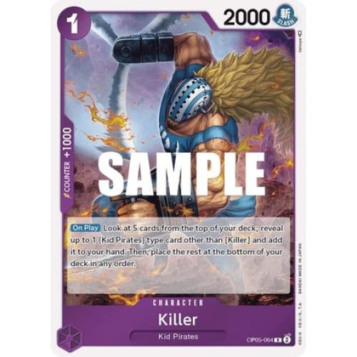 Killer OP05-064 R Awakening of the New Era Foil - Single