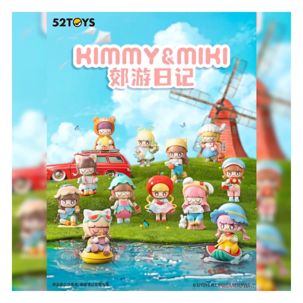 Kimmy & Miki Outing Diary Blind Box Series by 52Toys