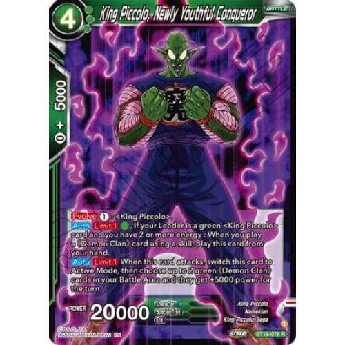 King Piccolo Newly Youthful Conqueror (Dawn