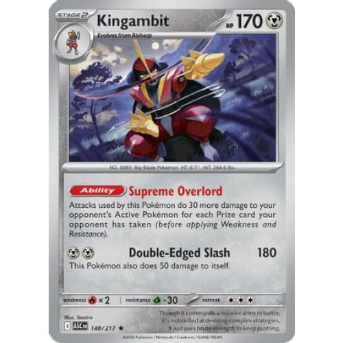 Kingambit (148) Rare Classic Holofoil - Single