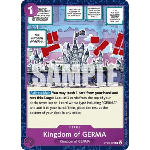 Kingdom of GERMA OP06-079 C Wings the Captain - Single