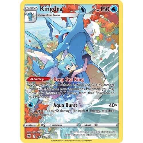 Kingdra (TG03/030) Holo Rare Holofoil - Single