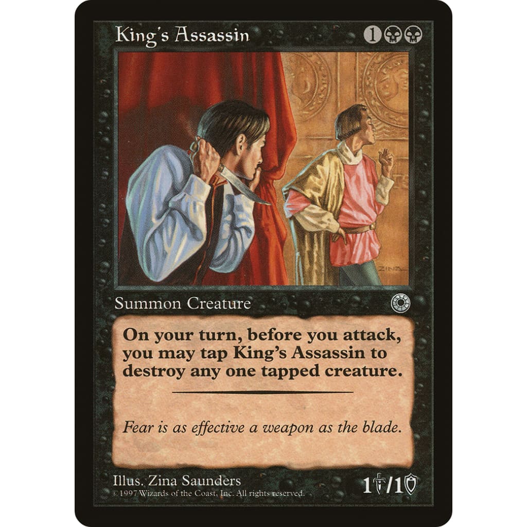 King’s Assassin (POR-098) - Single