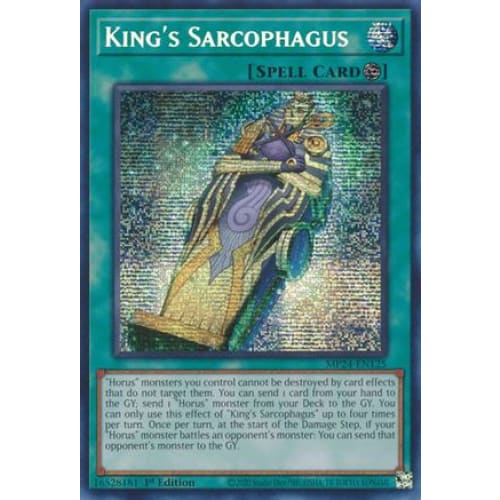 King’s Sarcophagus - MP24-EN125 Prismatic Secret Rare 1st