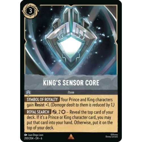 King’s Sensor Core (200/204) - Azurite Sea - Single