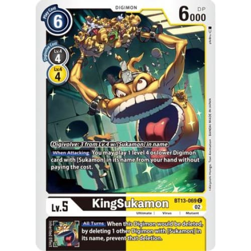 KingSukamon - BT13-069 - Common - Single