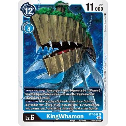 KingWhamon - BT7-028 - Common - Single