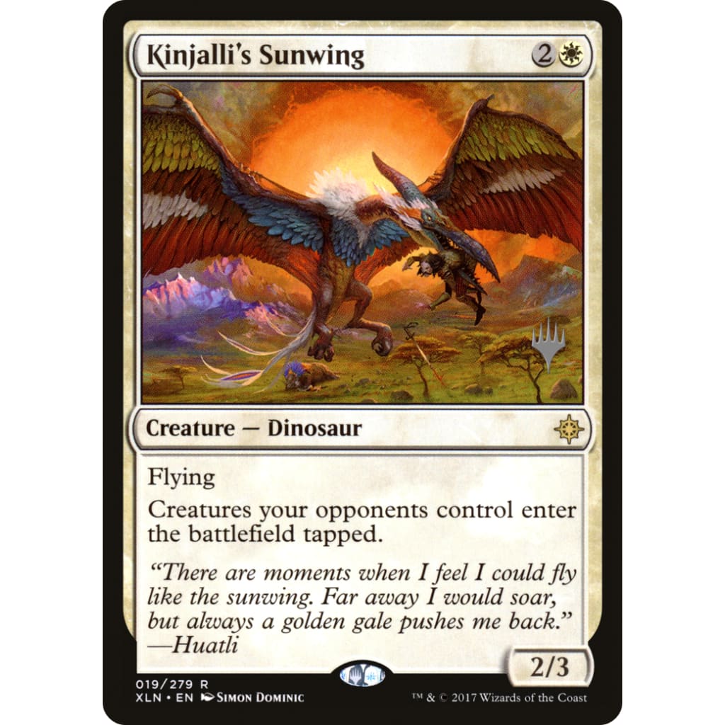 Kinjalli’s Sunwing (PXLN-19P) - Single