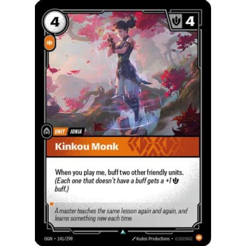 Kinkou Monk (141/298) - Origins Foil - Single