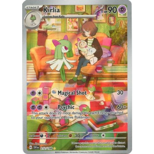 Kirlia - 212/198 (212) Illustration Rare Holofoil - Single