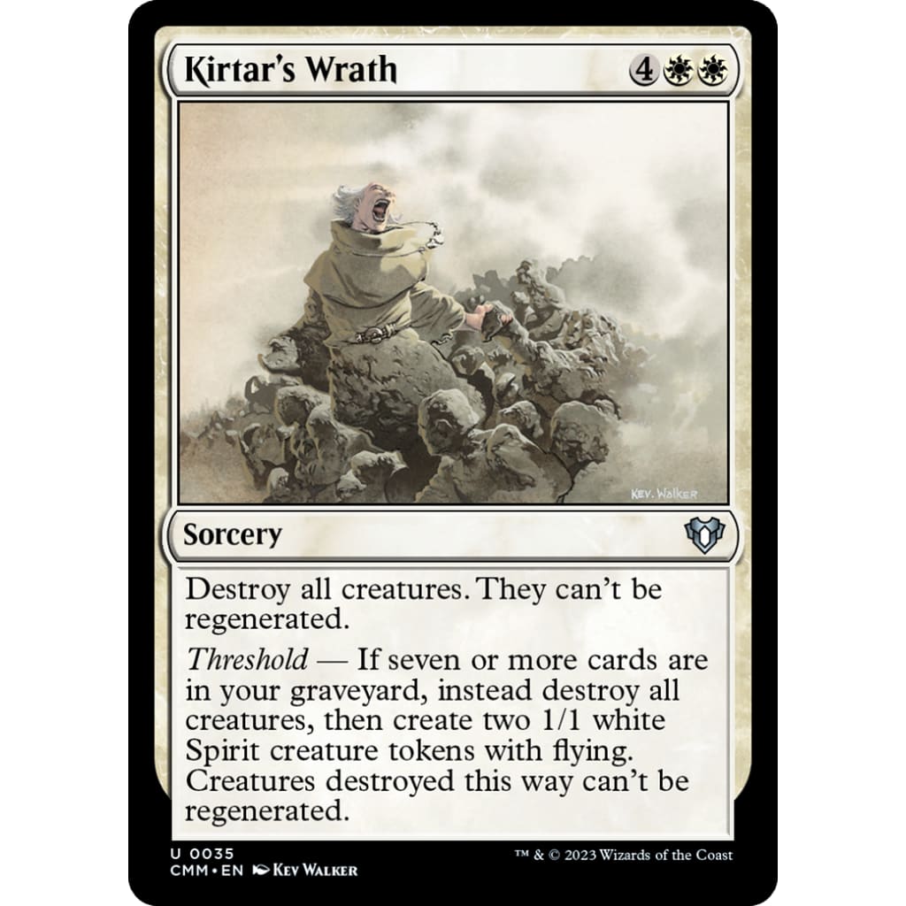 Kirtar’s Wrath (CMM-035) Foil - Single