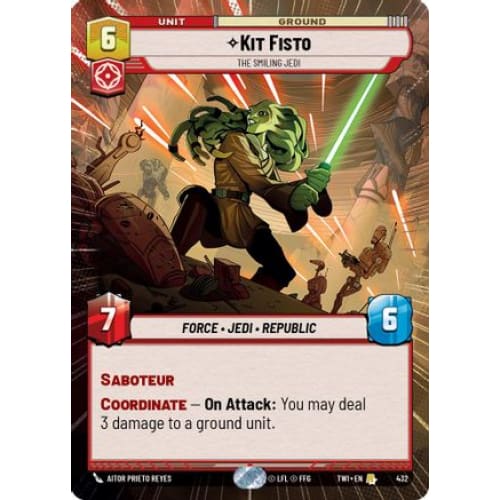 Kit Fisto - The Smiling Jedi (Hyperspace) (432) - Single