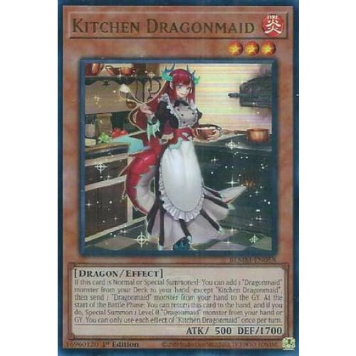 Kitchen Dragonmaid - BLMM-EN058 Ultra Rare 1st Edition