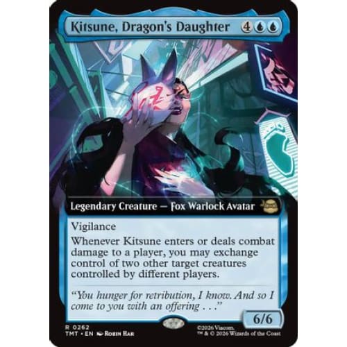 Kitsune Dragon’s Daughter (Extended Art) (TMT-262) Foil