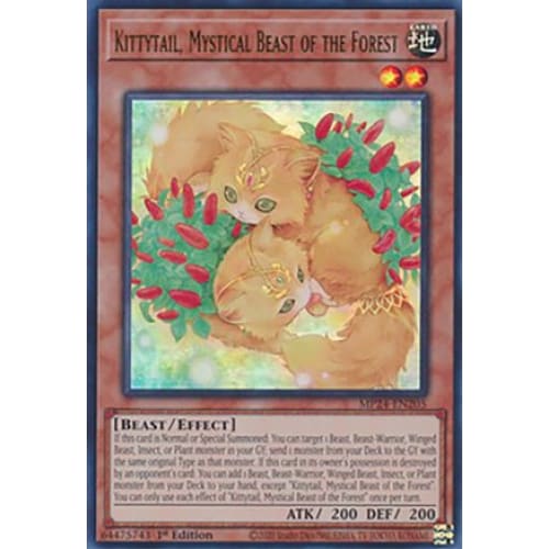 Kittytail Mystical Beast of the Forest - MP24-EN205 Ultra