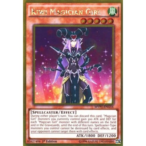 Kiwi Magician Girl - MVP1-ENG16 Gold Rare Unlimited - Single