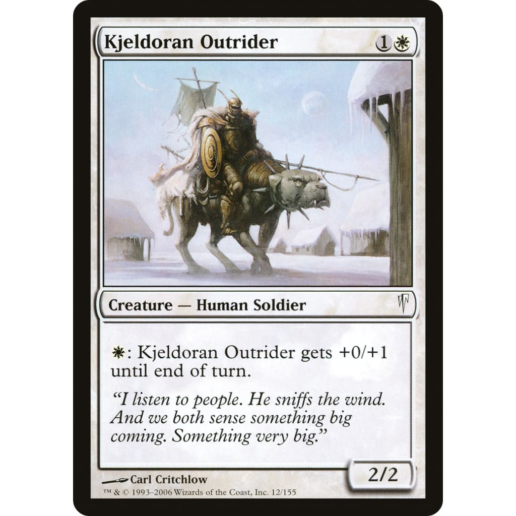 Kjeldoran Outrider (CSP-012) Foil - Single