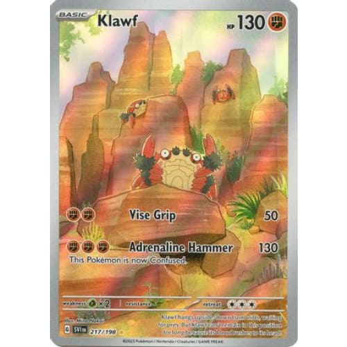 Klawf - 217/198 (217) Illustration Rare Holofoil - Single