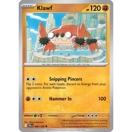 Klawf (90) Uncommon Reverse Holofoil - Single
