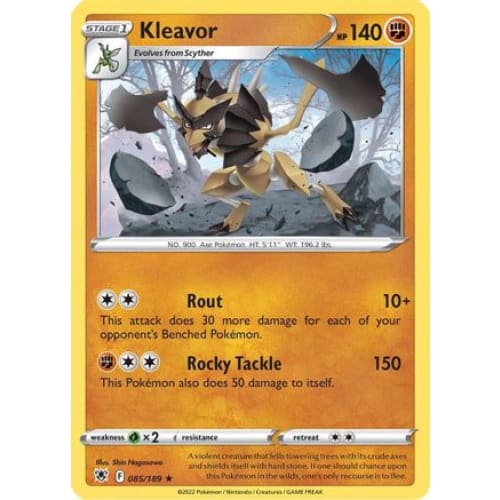 Kleavor (085/189) Rare Classic Reverse Holofoil - Single