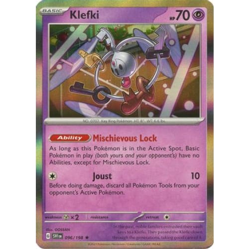 Klefki (96) Rare Reverse Holofoil - Single