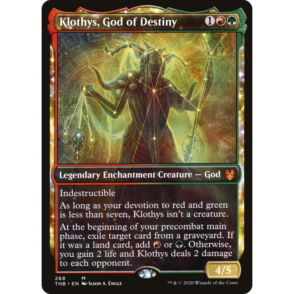Klothys God of Destiny (THB-268): (nyxtouched Showcase Full