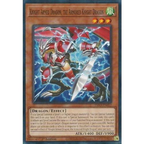 Knight Armed Dragon the Armored - INFO-EN012 Common 1st