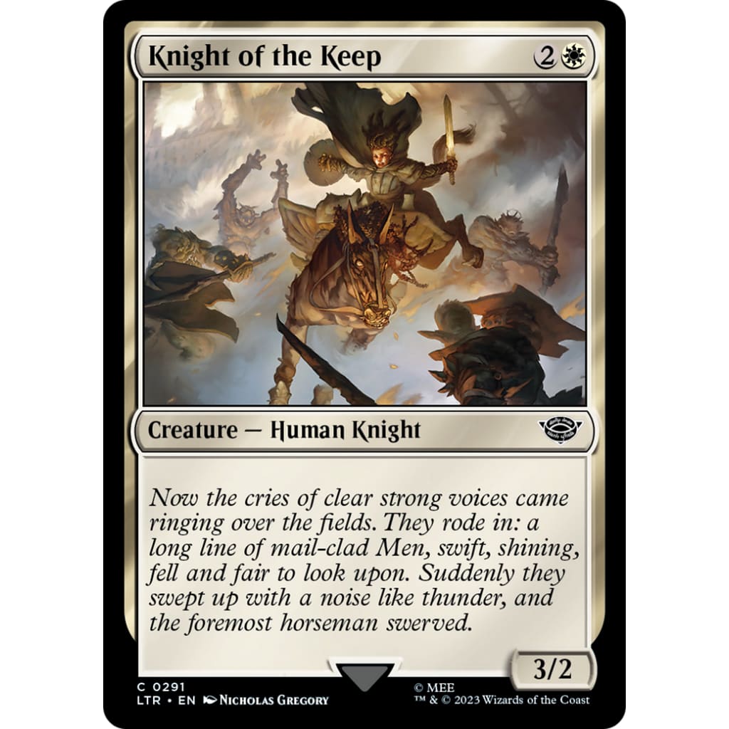 Knight of the Keep (LTR-291) Foil - Single