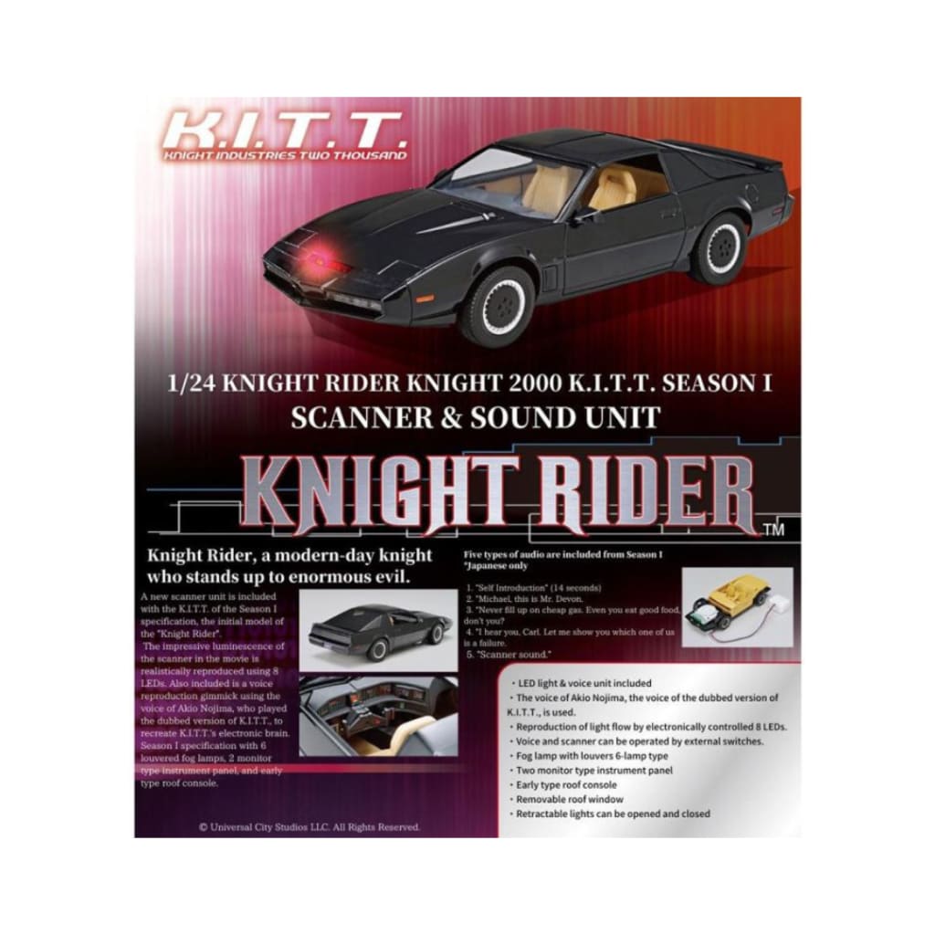 Knight Rider 2000 K.I.T.T. (Season 1) Scanner & Sound Unit