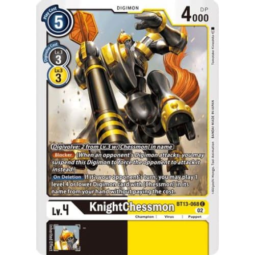 KnightChessmon BT13-068 - Common - Single