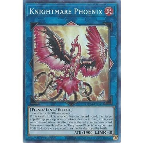 Knightmare Phoenix (CR) (GEIM-EN051) Collector’s Rare 1st