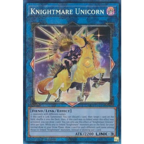Knightmare Unicorn (Alternate Art) (PCR) - RA01-EN043