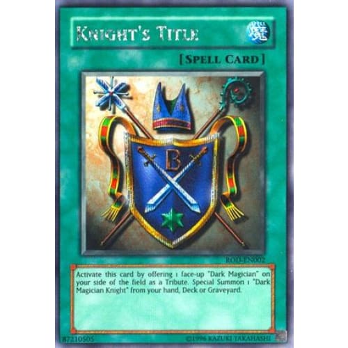 Knight’s Title (Reshef of Destruction) (Secret Rare)
