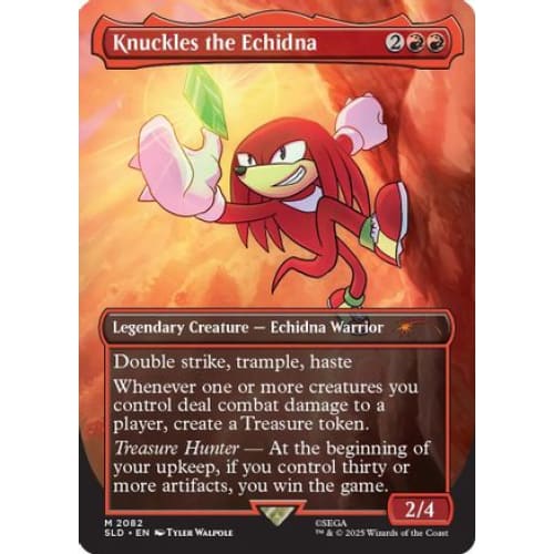 Knuckles the Echidna (SLD-2082) - Single